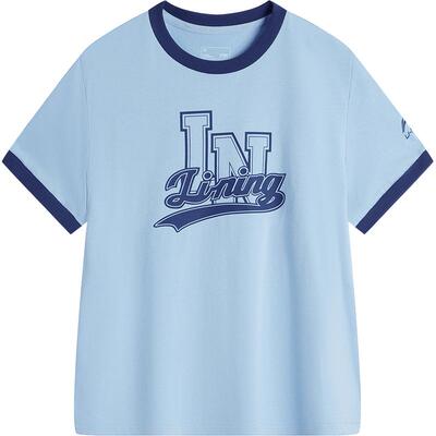 李宁儿童纯棉短袖T恤2025新款