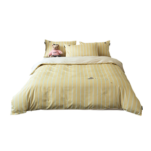 TeenieWeenieeA类纯棉四件套60支全棉被套床单四季通用学生三件套