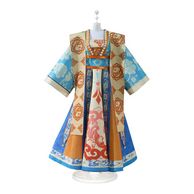 全套国风服装设计玩具材料包女孩