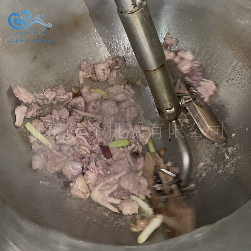 盖浇饭成品菜抄炒菜机 预制菜炒菜机 食堂炒菜机 浇头炒制机器