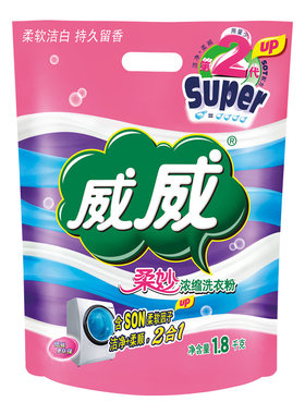 威威柔妙浓缩洗衣粉家用