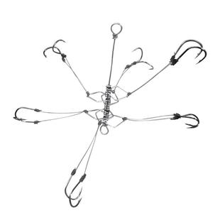 麻风钩 新型爆炸钩底钓鲢鳙鲤鱼草鱼鱼钩海竿钩子抛杆钓钩马蜂钩