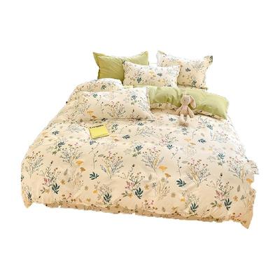 猫人小清新全棉纯棉床上用品