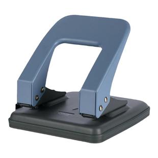 得力打孔器小型双孔打孔机打洞器装订本夹活页圆孔打洞机打眼器两孔办公手动a4文件纸张开孔压孔打空打孔神器