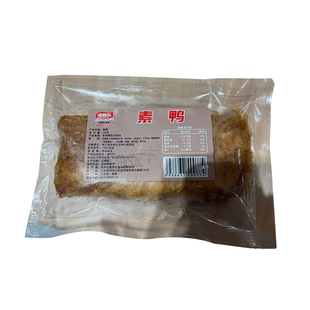 常州老味道特产香素鸭素食熟食素肉豆制品手工制作素八宝鸭可即食