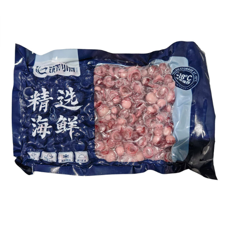 延边啤酒菜辣炒海灵菇10包冷冻海灵菇章鱼足海鲜火锅饭店商用批发
