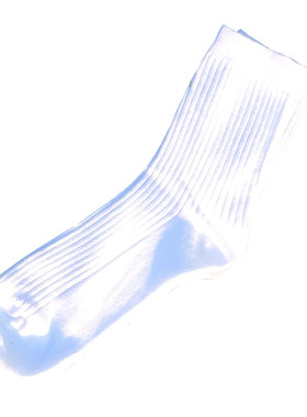 6双中筒纯棉简约百搭竖细条皮鞋