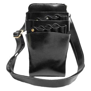 网红真皮宠物美容剪刀包腰包斜挎包美发多功能剪子包工具包收纳包