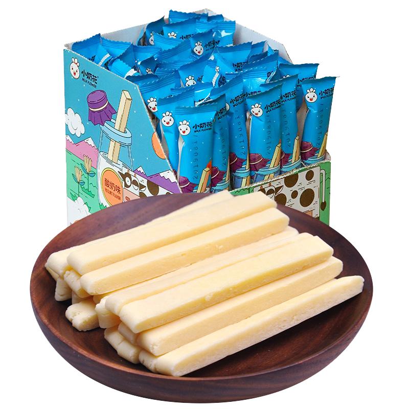 小奶花来一根牛奶条410g/盒奶干/奶条/奶豆