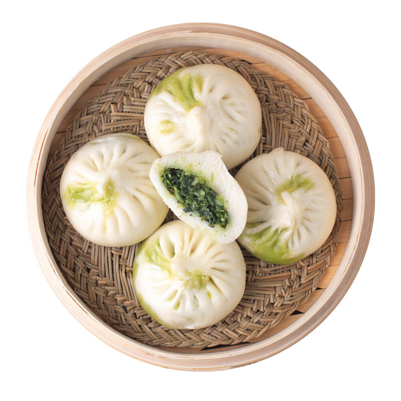 扬州富春包子荠菜香菇菜包萝卜丝