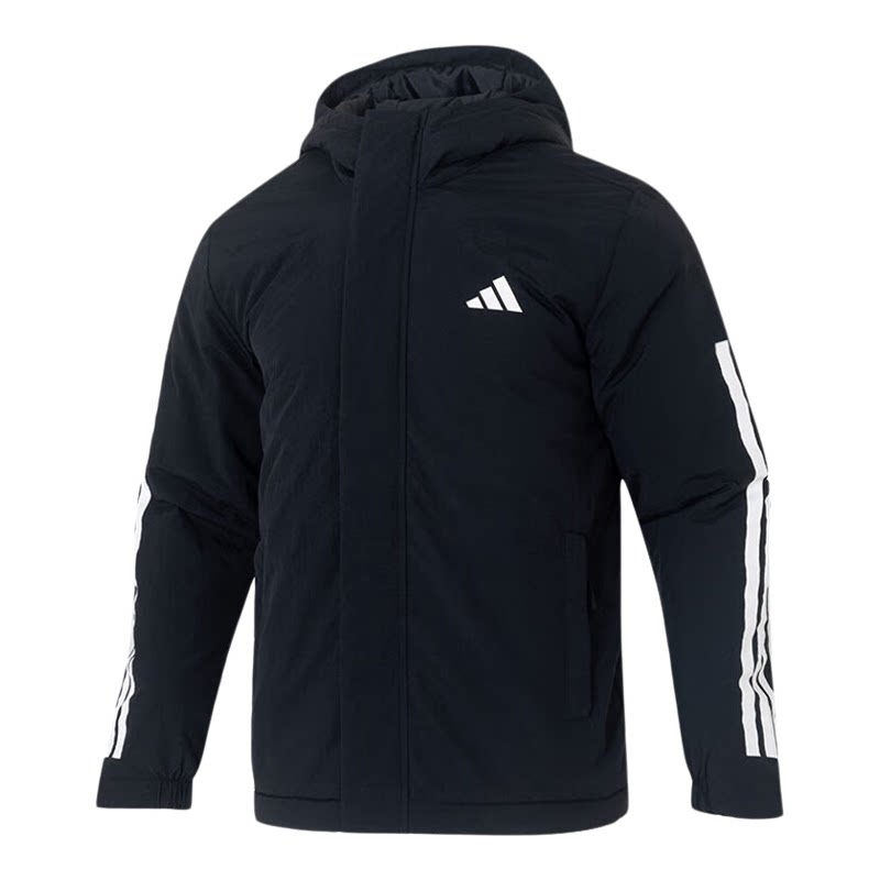 阿迪达斯运动休闲棉服外套