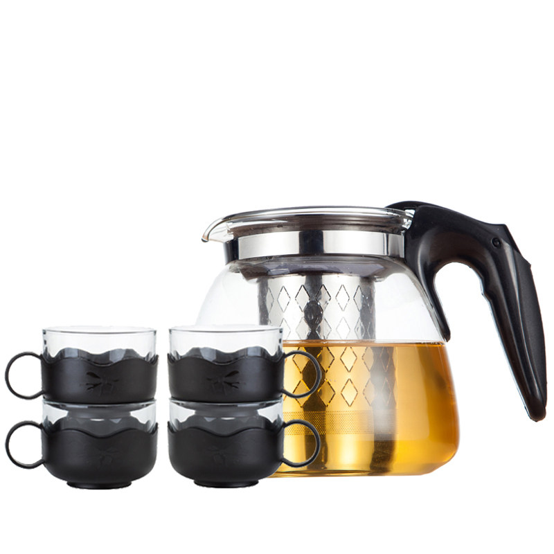 耐热玻璃茶具功夫茶道花草茶杯