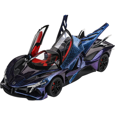 大号阿波罗太阳神车模型仿真合金小汽车男孩赛车玩具跑车收藏摆件