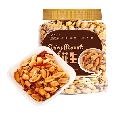 新边界香辣花生酒友鬼零食400g