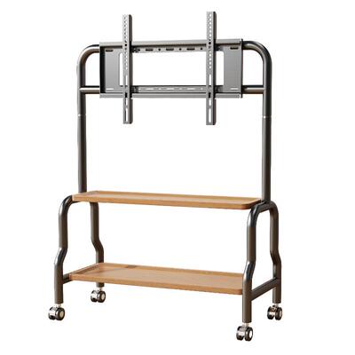 通用电视落地支架可移动带轮