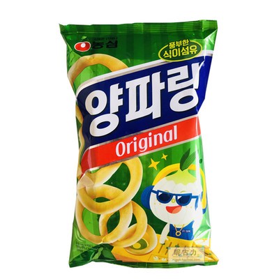 韩国进口零食农心原味洋葱圈80g