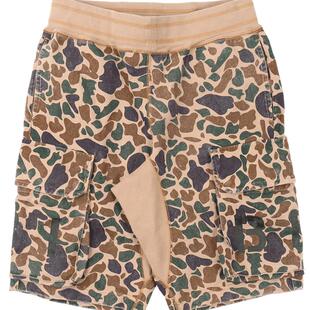 DEVIL NUT潮牌 恶魔 男女休闲短裤鹅卵石迷彩通讯大袋短裤-BH SNT