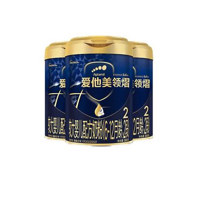爱他美领熠较大婴儿配方奶粉800g