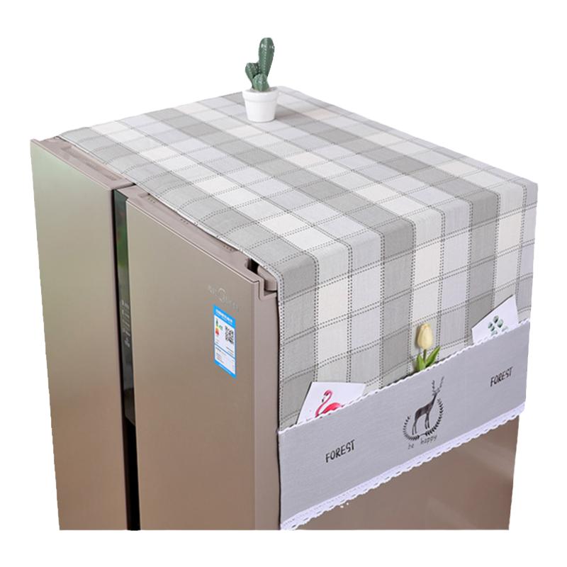冰箱防尘罩盖巾防尘简约现代现代