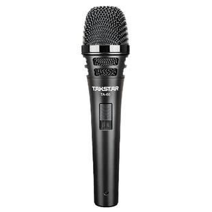 得胜TA60动圈有线话筒麦克风吉他弹唱K歌ktv唱歌户外音响声卡德胜