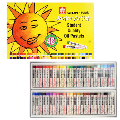 老师推荐款樱花小太阳油画棒套装