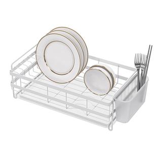 碗碟收纳架沥水碗架小型沥水碗盘架厨房台面双层置物架放碗沥水篮