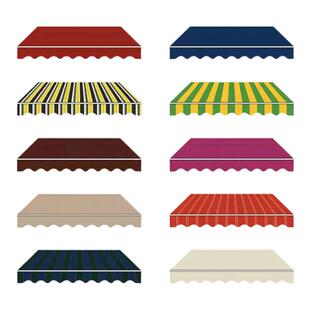 定做雨棚布料遮阳布伸缩雨棚布防雨防晒布幼儿园防雨罩小吃车蓬布