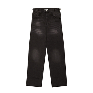 REALISM Vivant系列 经典石墨水洗黑丹宁 牛仔裤