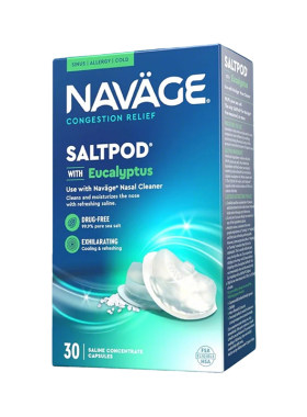 美国NAVAGE桉树精华洗鼻盐胶囊囊