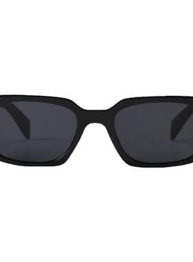 韩版复古墨镜女时尚防晒欧美方形嘻哈网红显瘦高级感潮牌太阳镜男