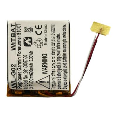 电池佳明Fenix5S6Xforerunner620