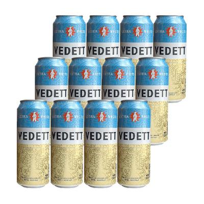 白熊啤酒白啤酒500ml×12罐