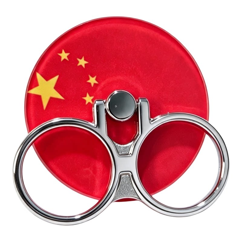 国庆双环粘贴防滑手机支架指环扣