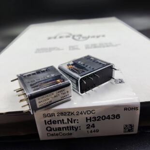 议价SGR282ZK 24VDC 进口全新散装 8A 24V 8脚 二开二闭 12V 6脚