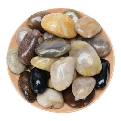 装饰石头底砂五彩色铺面造景