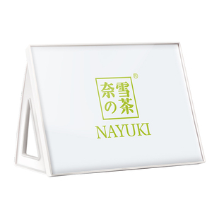 亚克力l型台卡a4展示架台牌桌面立牌产品介绍价格表价目表设计制作价格摆台奶茶店点餐a5台签桌牌菜单展示牌