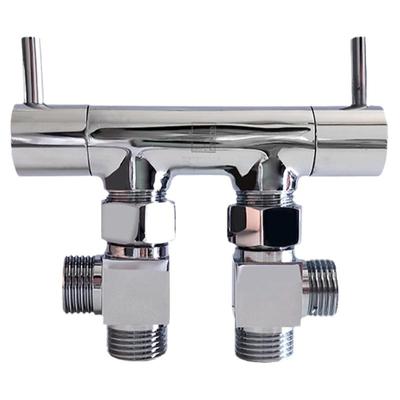 潜水艇角阀一进三出洗衣机水龙头