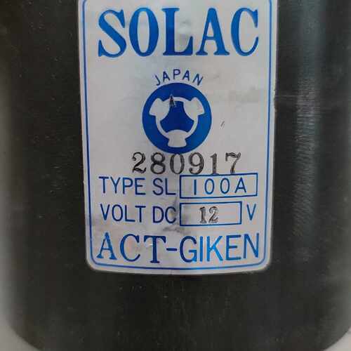 ACT-GIKEN SOLAC SL100A DC 工业配件 工控设备