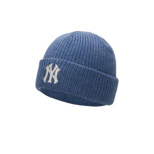 【自营】MLB新款男女经典休闲时尚保暖刺绣毛线帽针织帽3ABNBM256