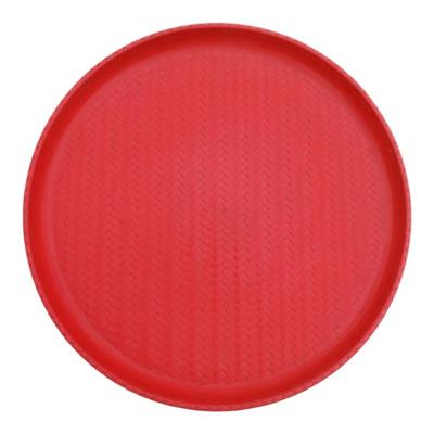 加厚无孔塑料簸箕圆形团黄豆多用