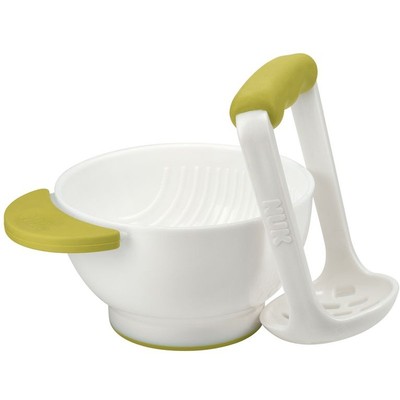 nuk水果果泥辅食研磨碗辅食剪刀