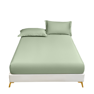 沁楠60支长绒棉贡缎床笠细腻丝滑