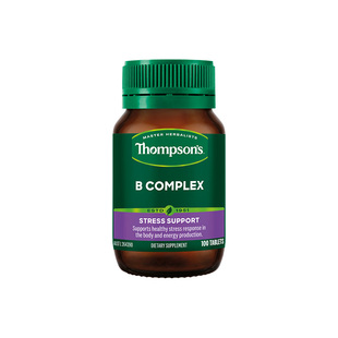 Thompsons汤普森综合维生素B族男女补充营养素维持平衡官方正品