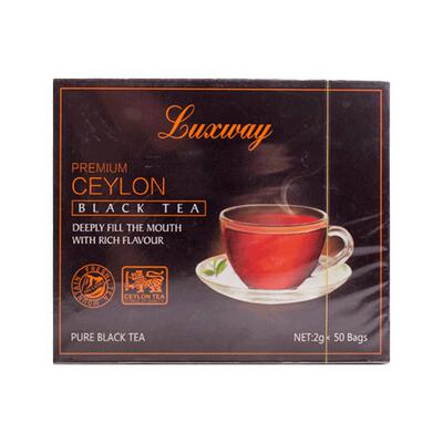 乐卡斯锡兰红茶袋泡茶10050包