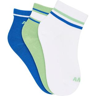 安踏儿童袜子三双装女童袜子男童袜子2025秋冬新款棉袜子弹力袜子