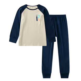 胖男童儿童套装纯棉大童睡衣女孩加肥加大码全棉毛衫秋衣秋裤新品