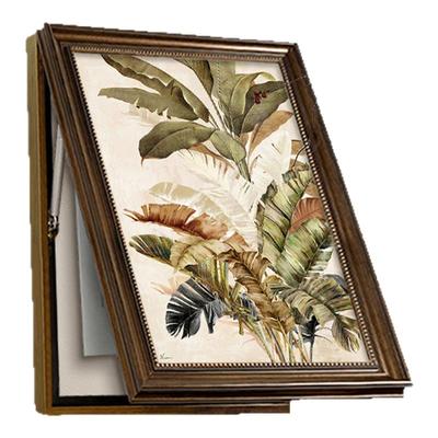 花鸟祥和中古风电表箱装饰画