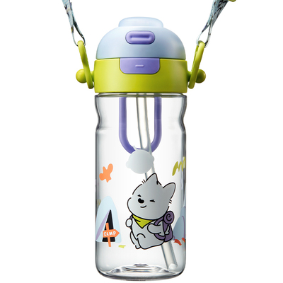 babycare二合一儿童吸管杯便携