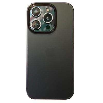 简约磨砂半透明情侣全包边硬壳