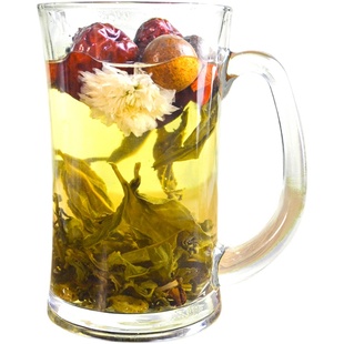 兰州三泡台茶甘肃特产玉海三炮台黑枸杞焦枣水果泡台山八宝盖碗茶